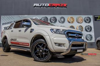 FORD RANGER GD07 MATTE BLACK MILLED